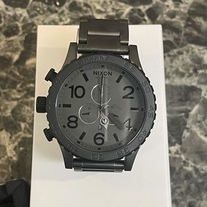 Nixon 51 30 Matte Black